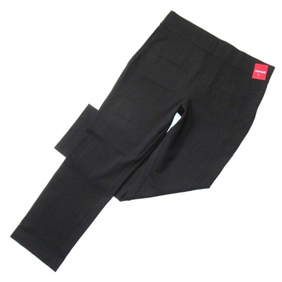 NWT SPANX 20254R The Perfect Pant in Classic Black Slim Straight Ponte Knit S